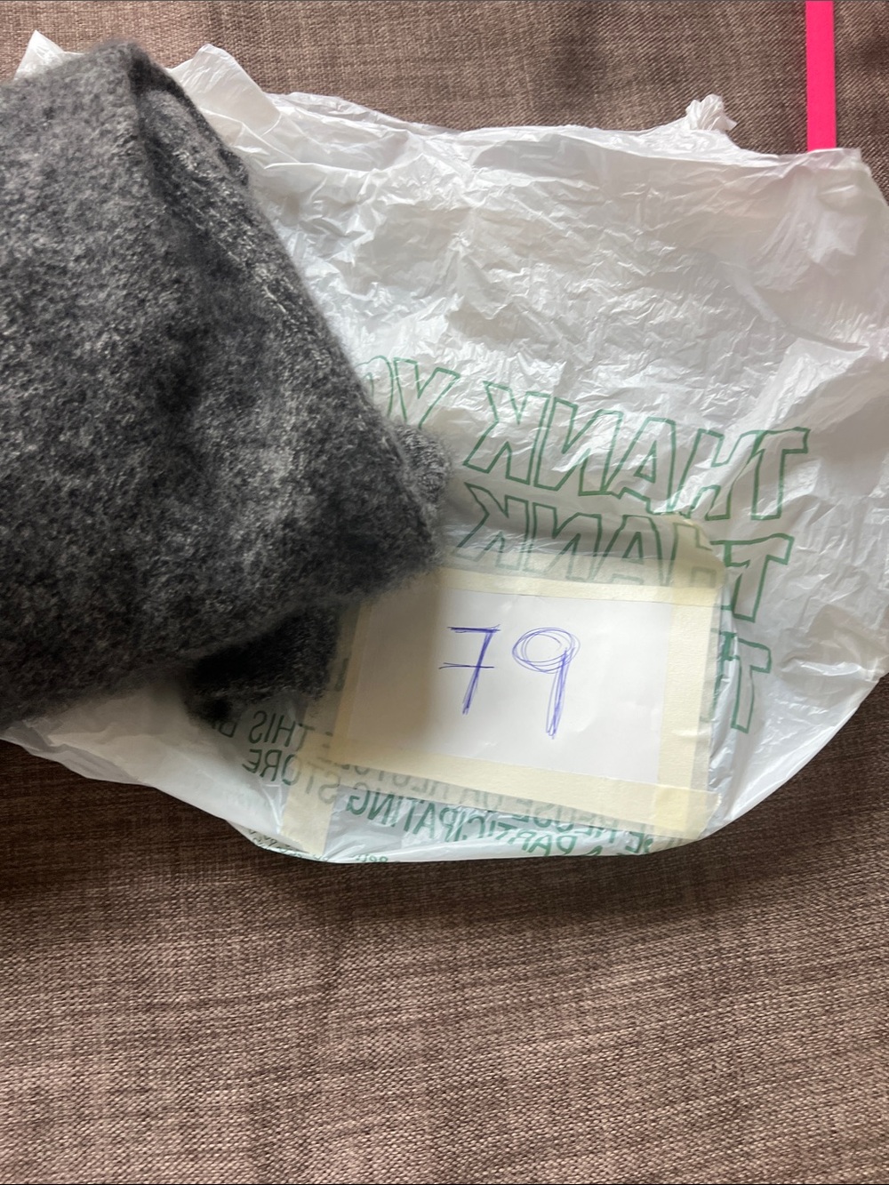 Cynthia Rowley Heathered Gray Open-Front Cardigan - Picture 6 of 6